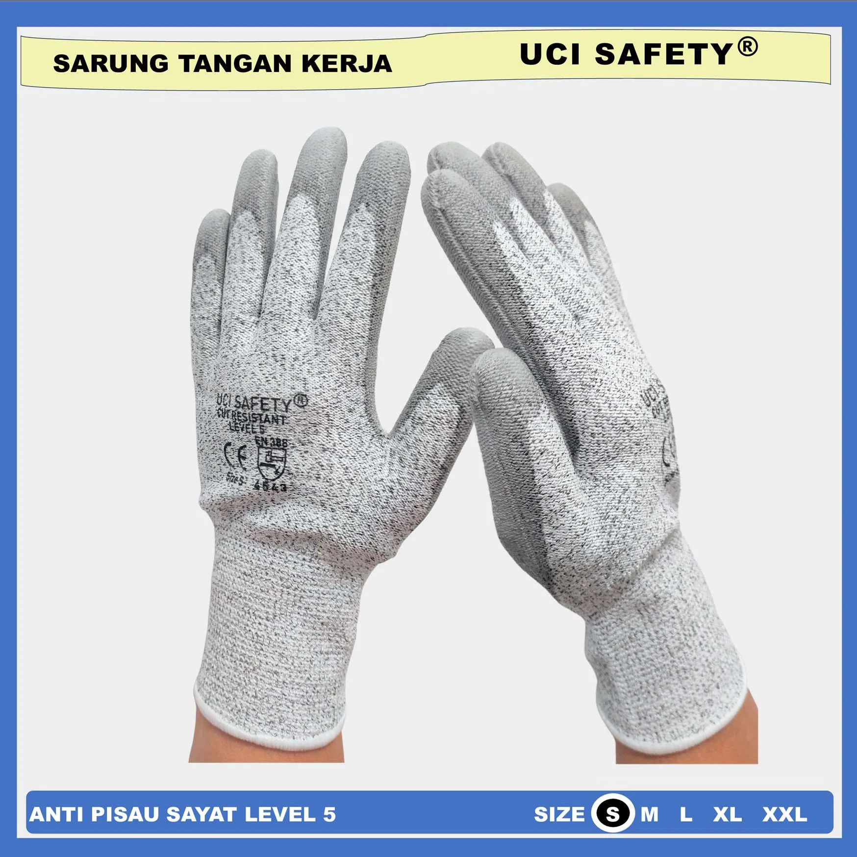 Sarung Tangan Anti Potong / Cut Resistant - Gambar 4