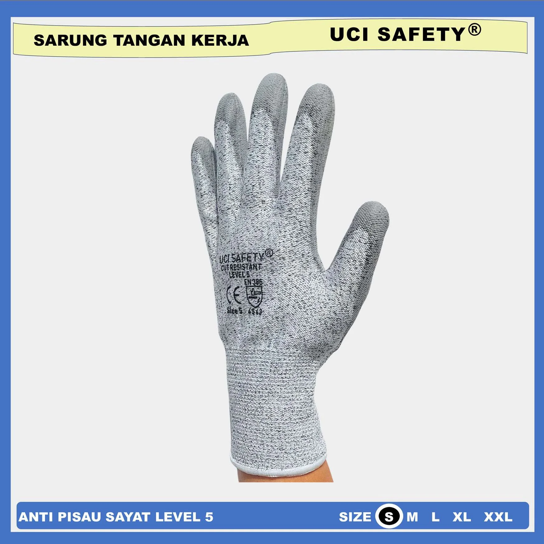 Sarung Tangan Anti Potong / Cut Resistant - Gambar 5