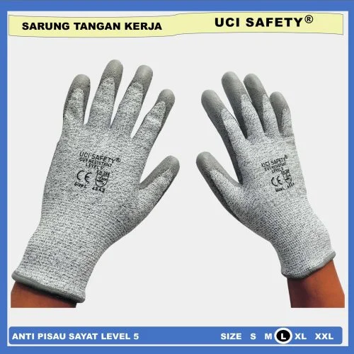 Sarung Tangan Pengaman Kerja Kontruksi Proyek uci Safety Glove
