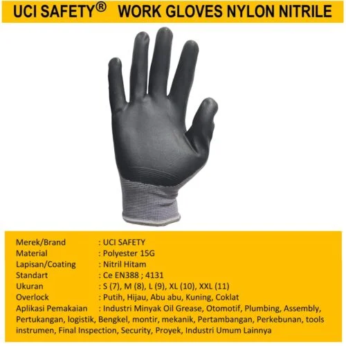 engineering safety Gloves Bengkel Pertambangan otomotif