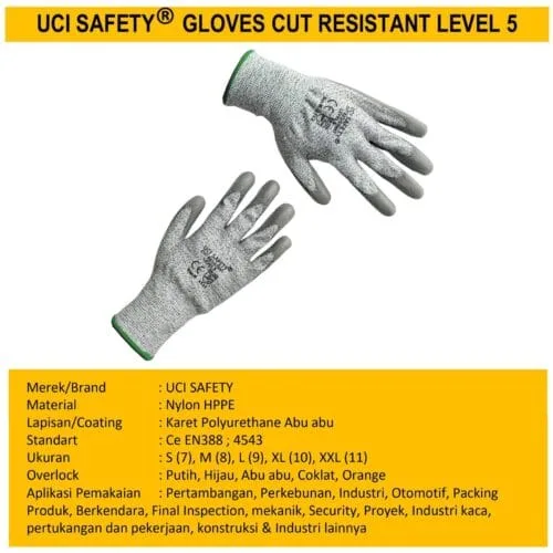 Coating Karet Nitril dilapisi karet Sarung Tangan Pengaman kerja Safety Kerja