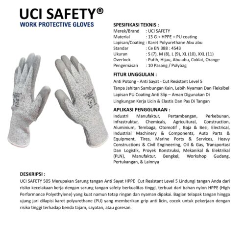 Ukuran XXL Ukuran L dengan Welding