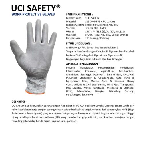 Anti Slip HPPE untuk Industri
