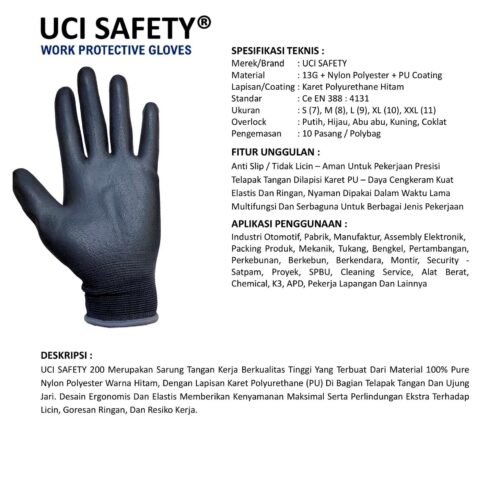 Toko Sarung Tangan Pabrik Uci Safety Berkualitas Batam Kepulauan Riau
