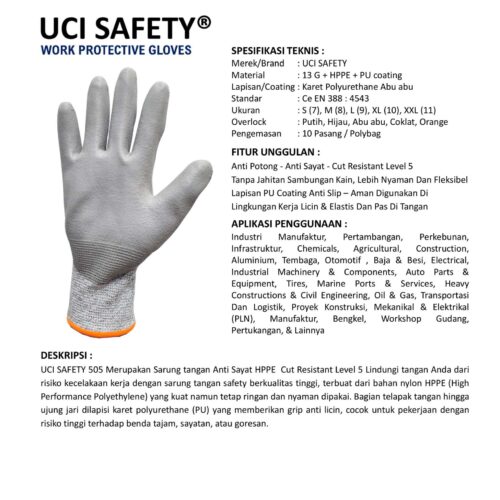 Uci Safety Kaca Cutting terbaik