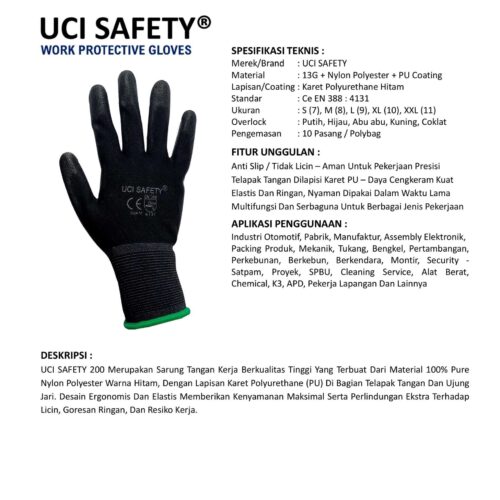Toko Sarung Tangan Pabrik Uci Safety Berkualitas Medan Sumatera Utara