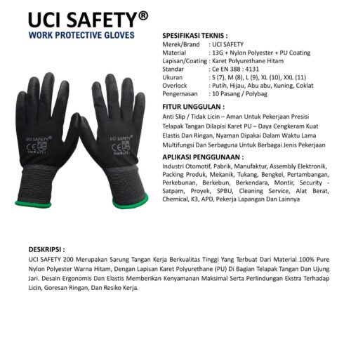 Toko Sarung Tangan Tukang Uci Safety Berkualitas Tangerang Banten