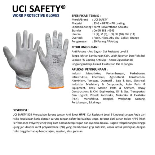 Motor Safety Gloves dengan Bengkel